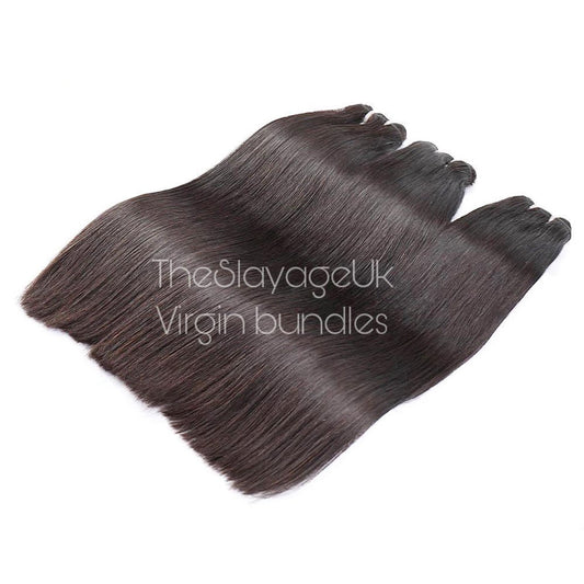 TOP VIRGIN BUNDLES JET-BLACK : STRAIGHT
